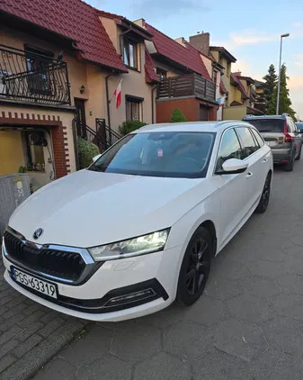 samochody osobowe Skoda Octavia cena 112000 przebieg: 75000, rok produkcji 2021 z Gostyń